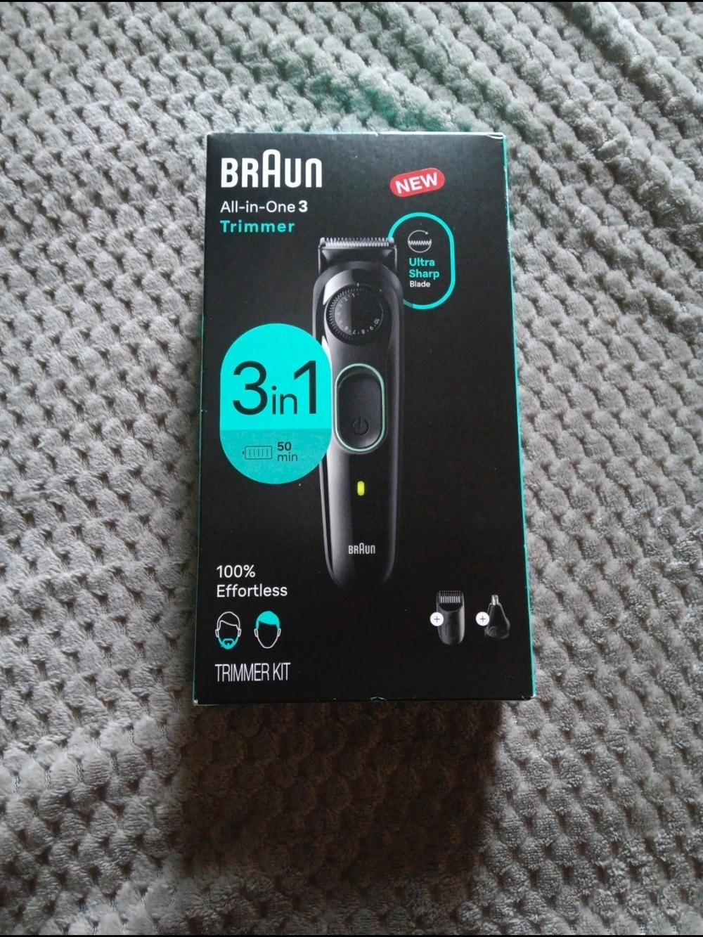 Braun All-in-One Series 3 Trimmer Kit - 3-in-1 Men's Grooming Set (New)